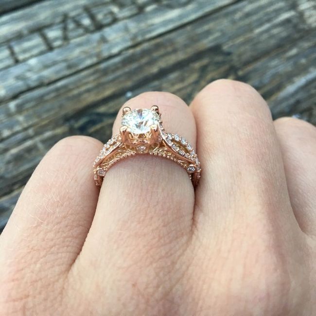 Let's see those beautiful rings lady's!