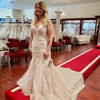 Did you end up with a complete different dress than planned? - 1