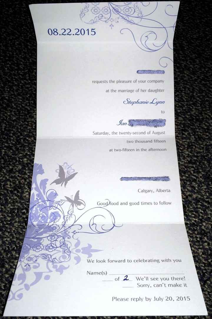 Show Off Your Invites!