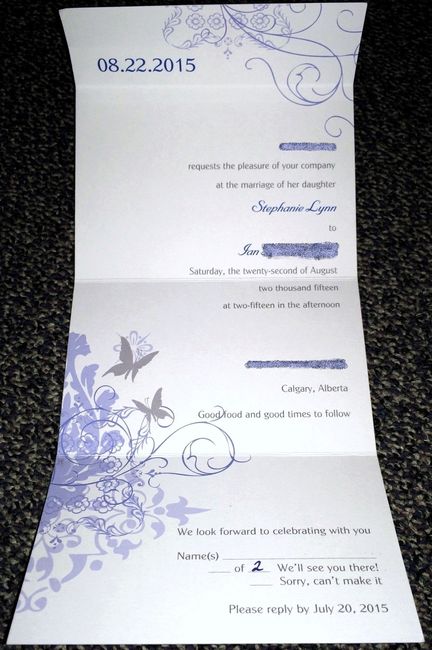 Show Off Your Invites!