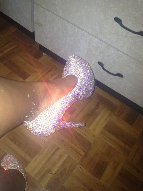 what shoes did you wear for your wedding