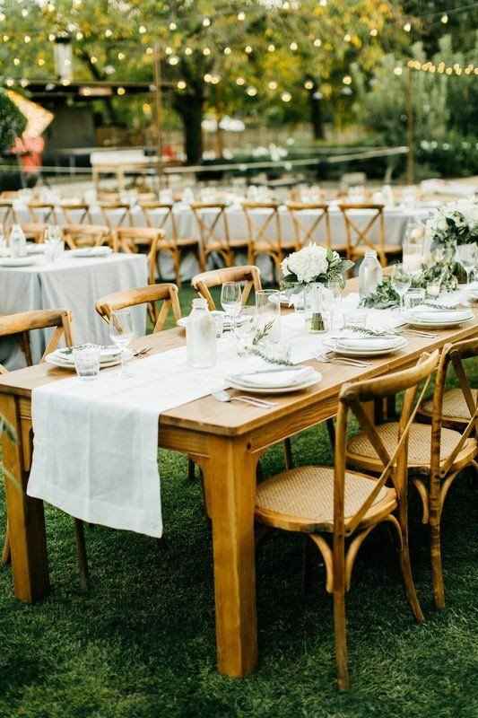 Wooden & wicker seating