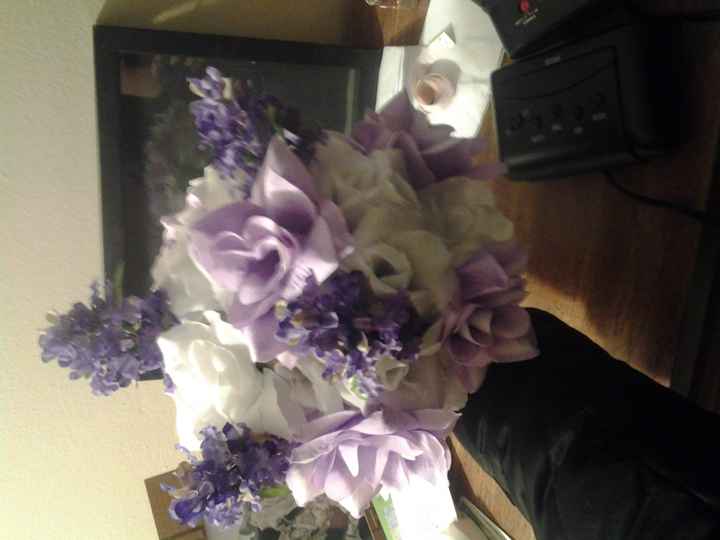 DIY silk bouquet finally almost done (pics)