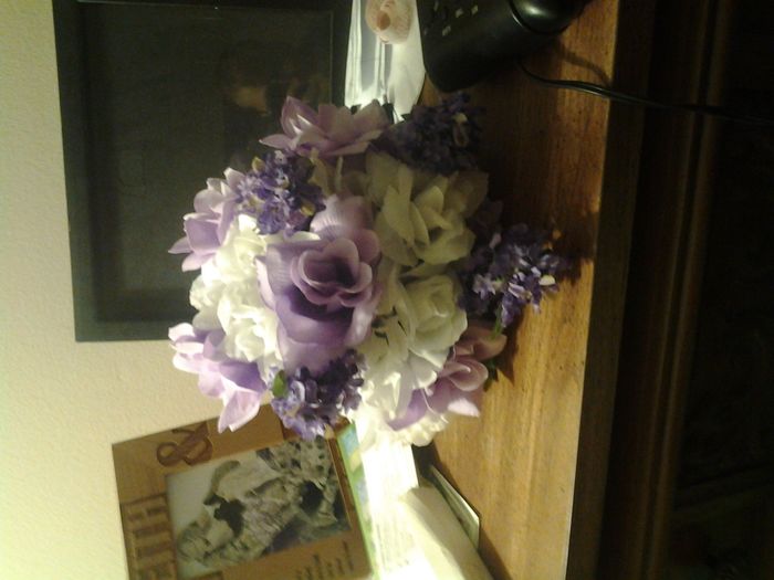 DIY silk bouquet finally almost done (pics)