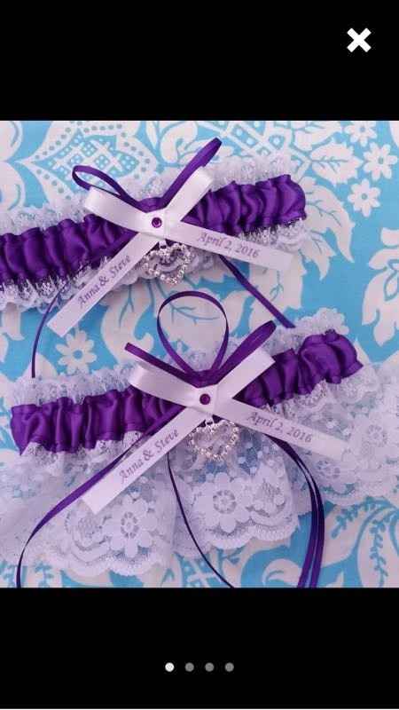 Garters for the bride