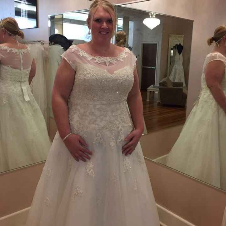 My dress is in!!!