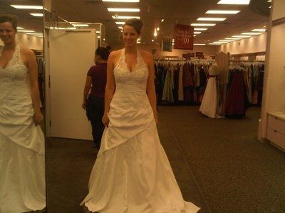 So you said yes to the dress.... now let's see it! :)