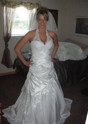 The dress you thought you had to have. And the dress you are wearing/wore on your wedding day