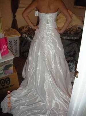 My dress and transportation!