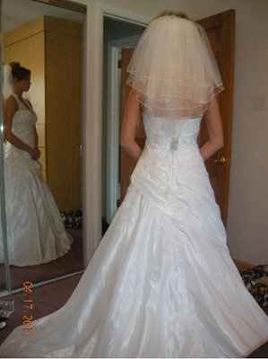 My Dress with veil, *pics*