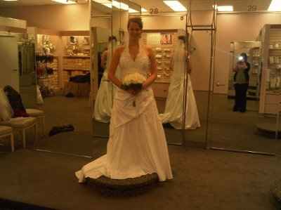 My dress and transportation!