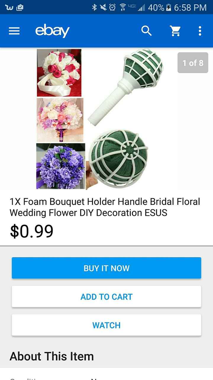 Help! DIY Bouquet Test Run