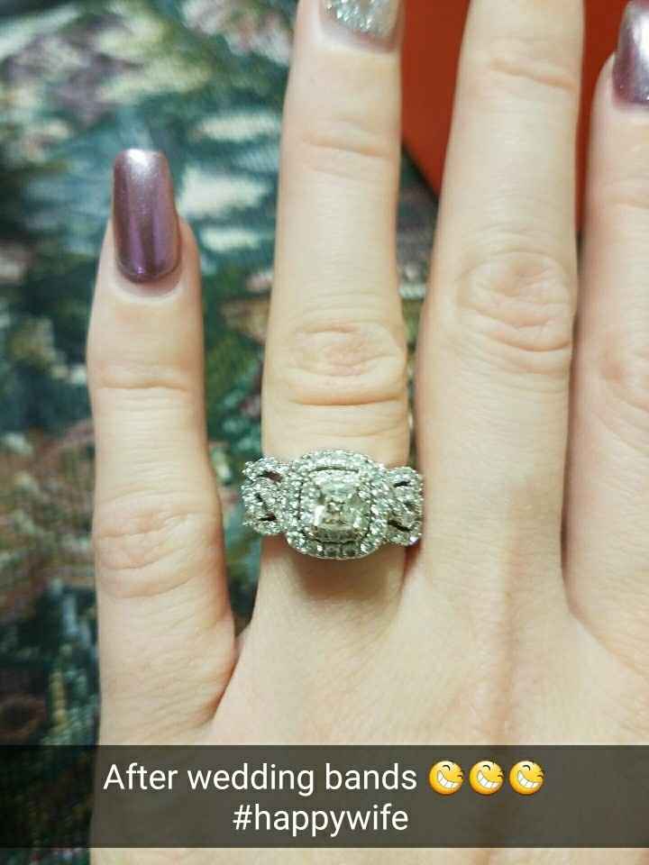 SHOW OFF YOUR RINGS LADIES!! I wanna see that bling!!!