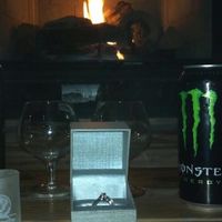 How did you announce your engagement on facebook?