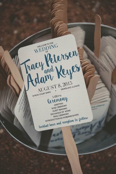 Necessary or Not: Ceremony Programs? 1