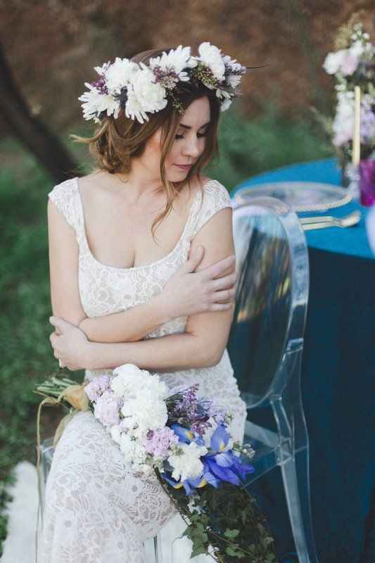 White Flower Crown 