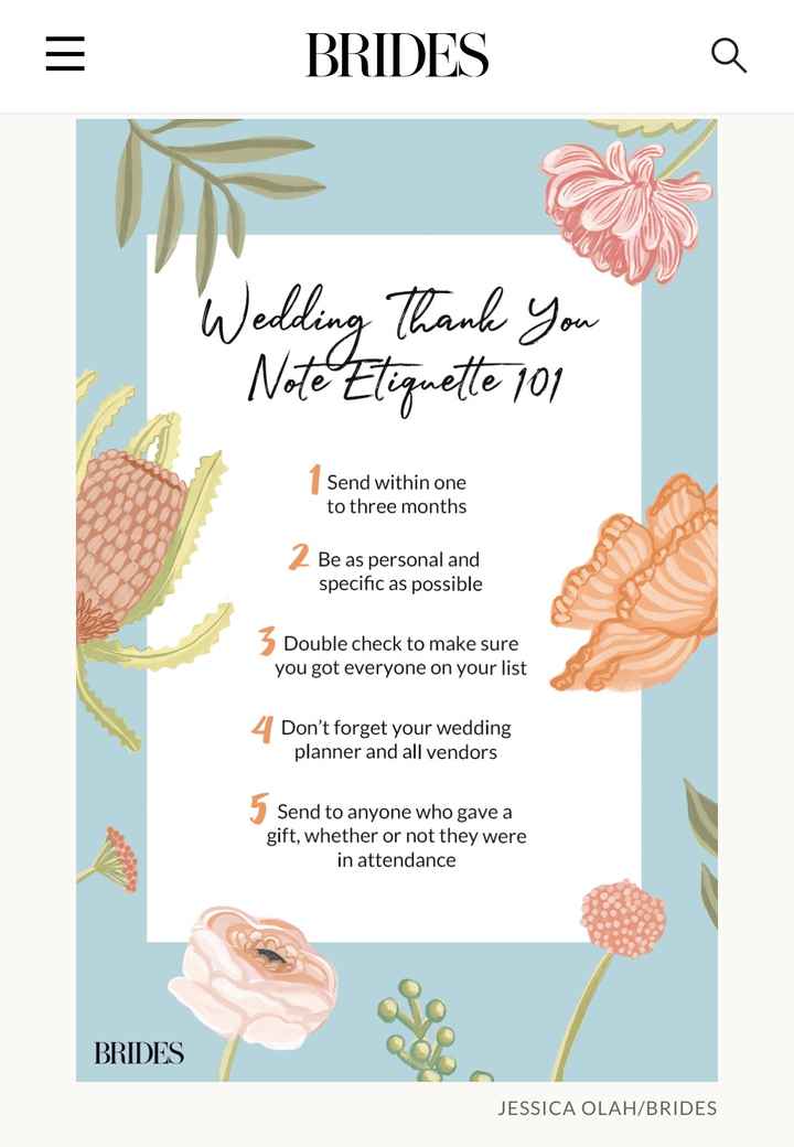 Forgot to send thank yous!! 1