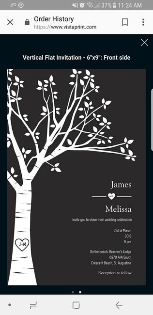  Ordering invitations - 1