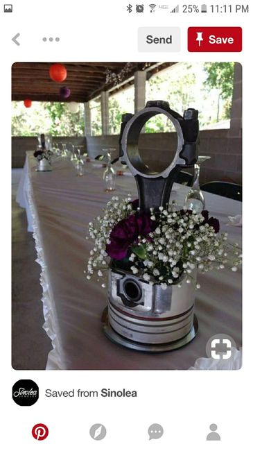 What are you doing for centerpieces? - 1