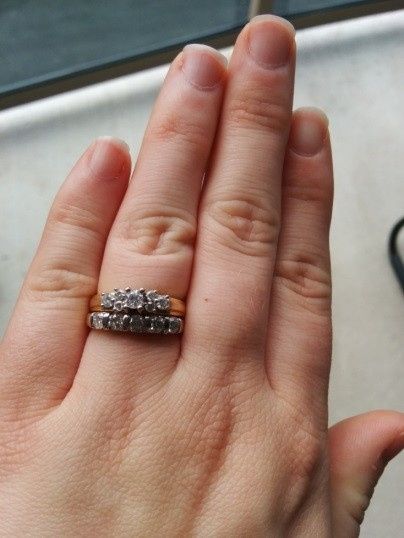 My wedding band came in!  Show me yours!