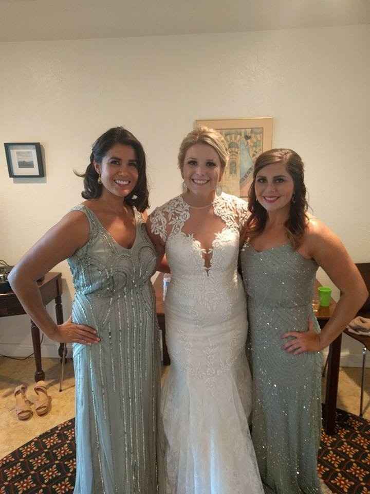 bridesmaids: matching vs non matching