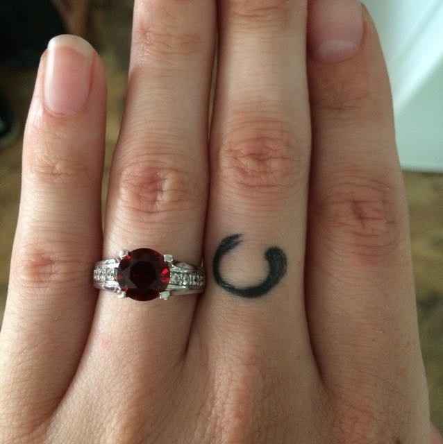 Let's see your engagement rings