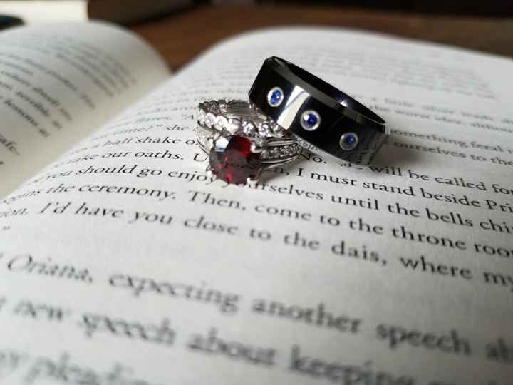 Show me your unique engagement rings! - 1