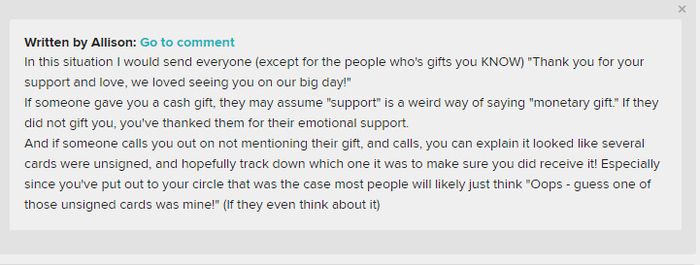 No-name gifts
