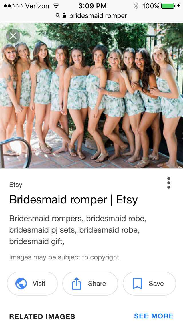 Bridesmaids Gift/Attire
