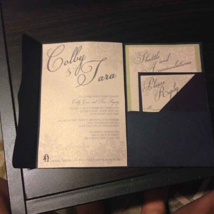 DIY invites are designed!