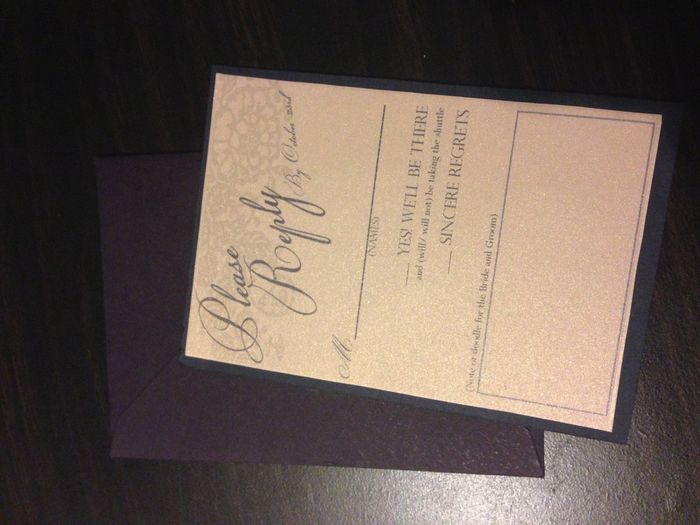 DIY invites are designed!