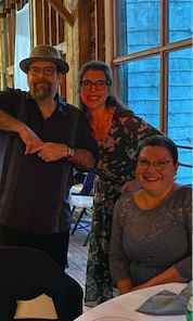 Steel blue napkins - 4