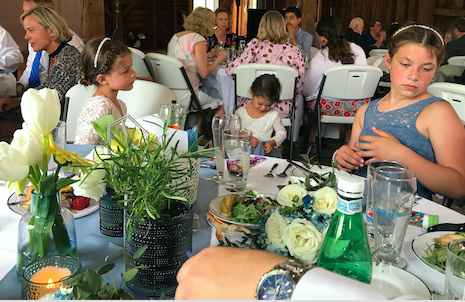 Steel blue napkins - 5