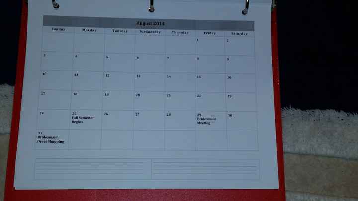 *Update* Bridesmaid Meeting