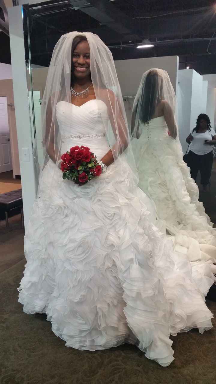 All this talk about dresses...