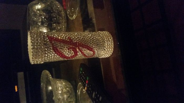My DIY Bling Bouquet Holder is finally finished!