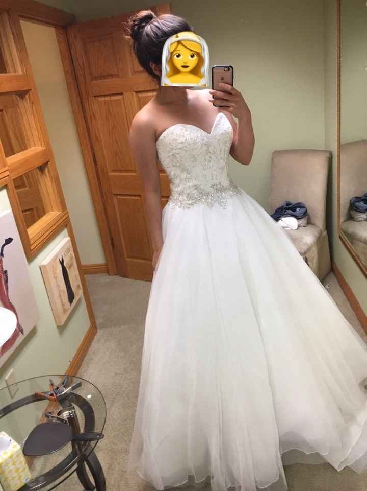 Finally picked up my dress!!
