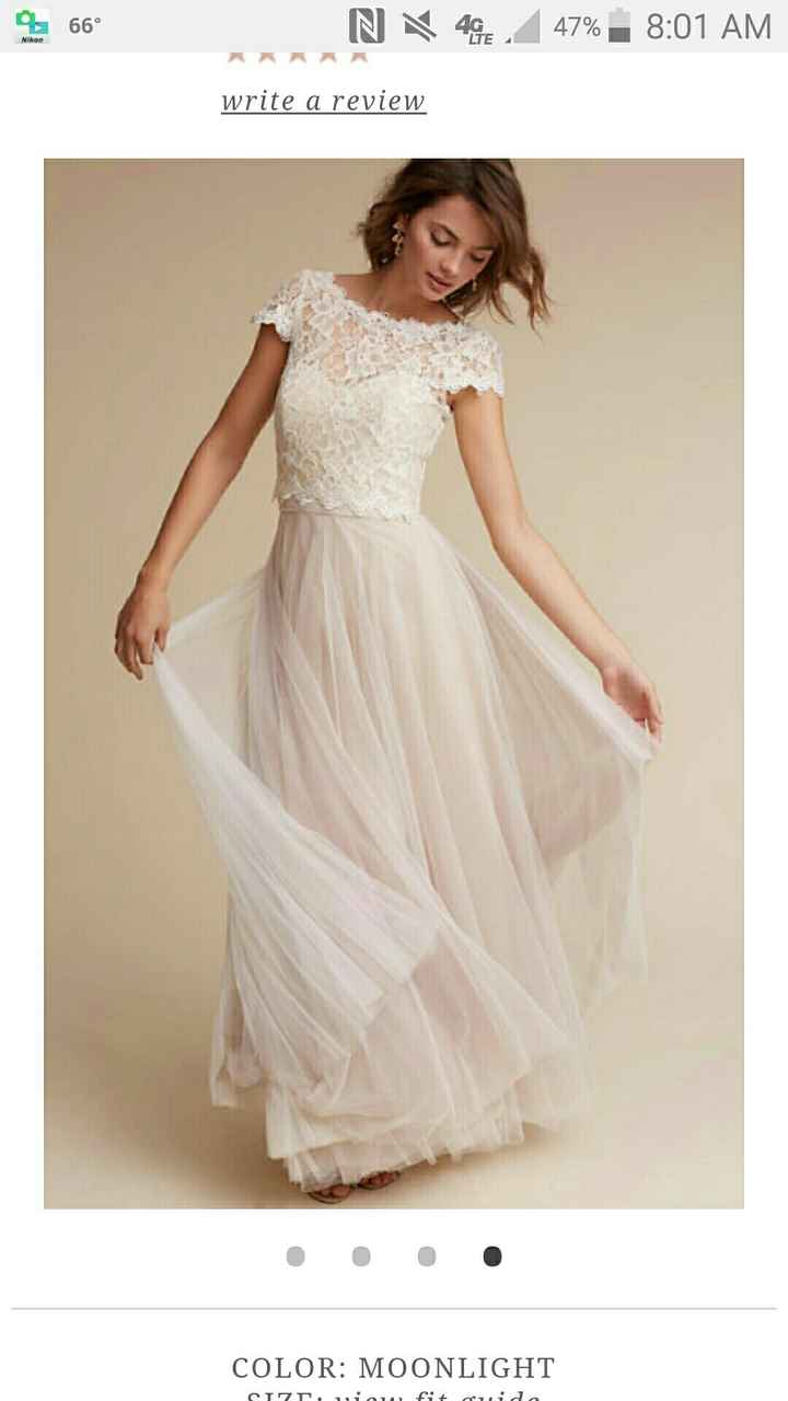 Blush wedding dresses!