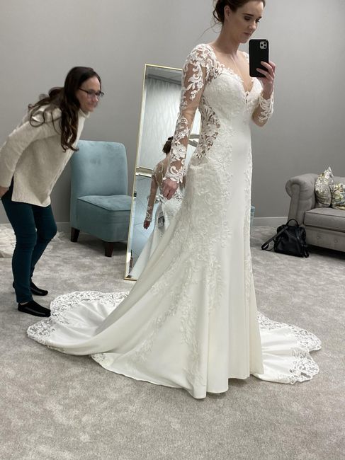 Finally picked a dress! Thank for your help. :) 2