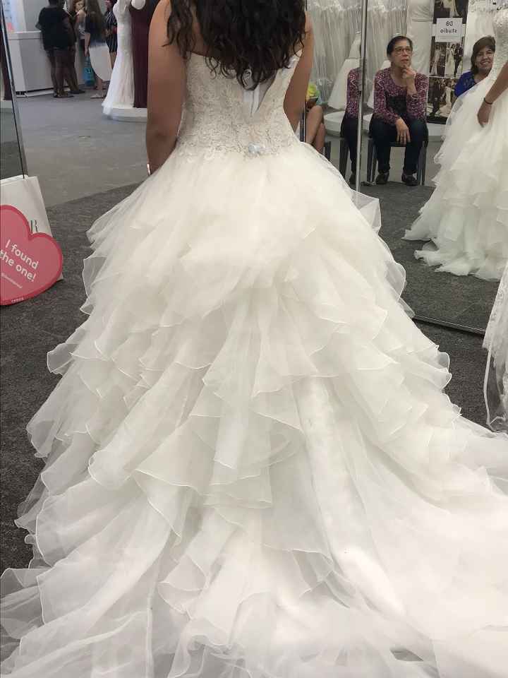 Dress shopping: trip 1 - 6