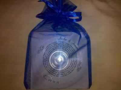 cd's for wedding favors