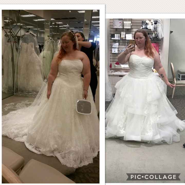 I love one dress but the other is good too