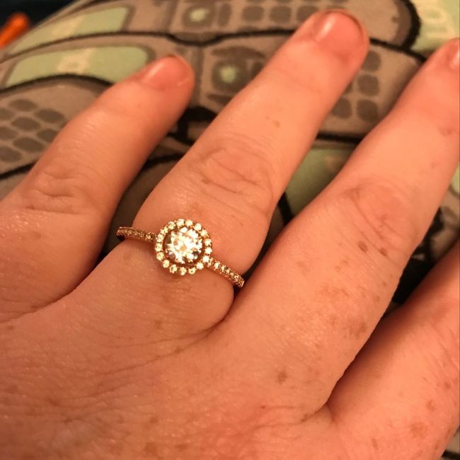 MY RING FINALLY CAME!!