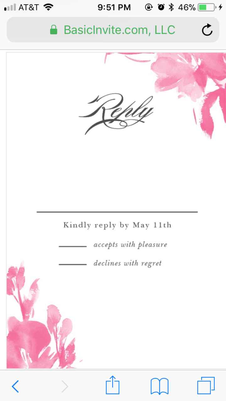 Advice on Invitations!! - 2