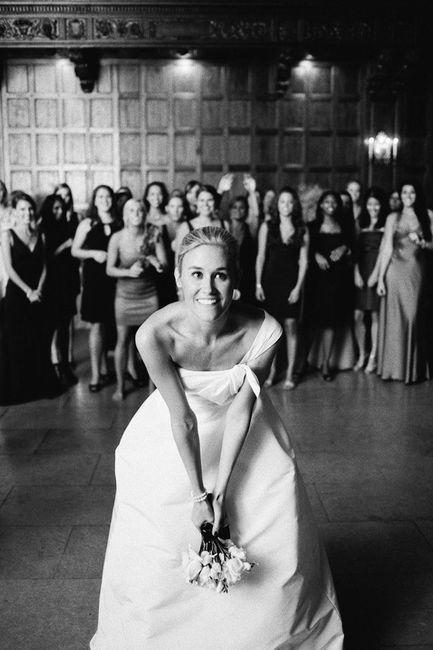 Are you ditching the bouquet toss? 1