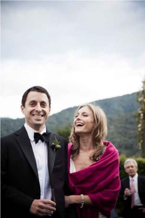 They're wider fabric and more like a shawl/shoulder wrap. You could do white or a different color to