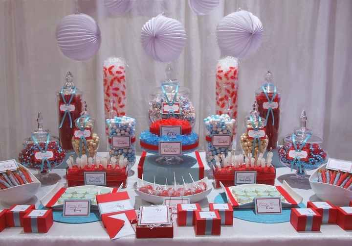 candy buffet