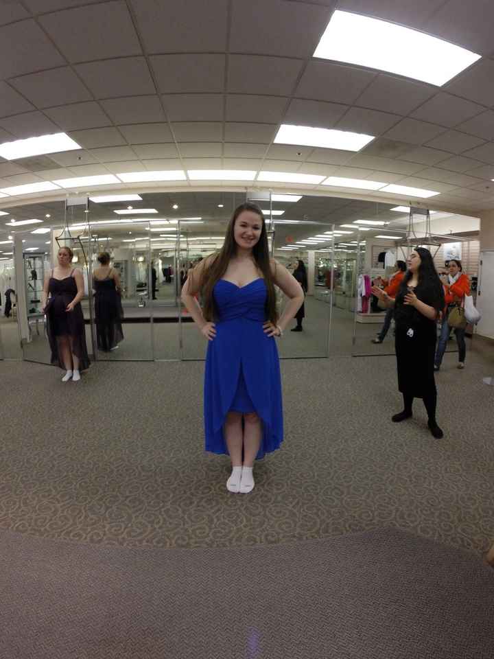my BMs said YES to their dresses! show me yours