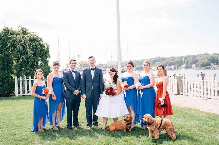 How many people are using your pets in your wedding?