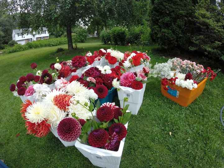 How many flowers per bouquet/centerpiece?